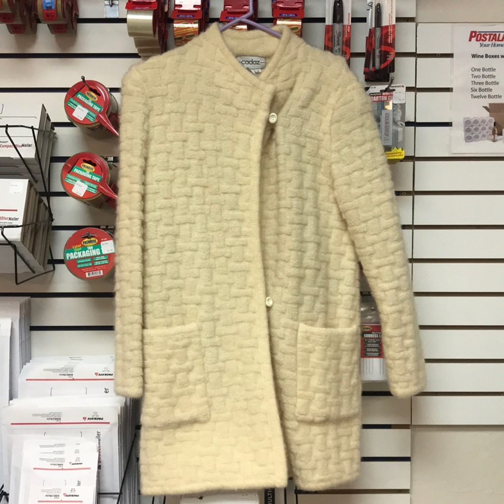 Beautiful wool and nylon coat